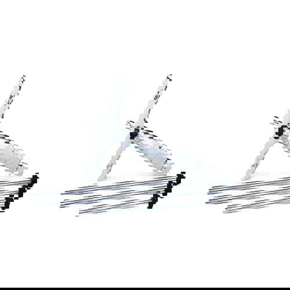 Mechanical Depth Micrometer: 6'' Range, 6 Rod